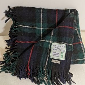 Highland Home Industries 100% wool blanket